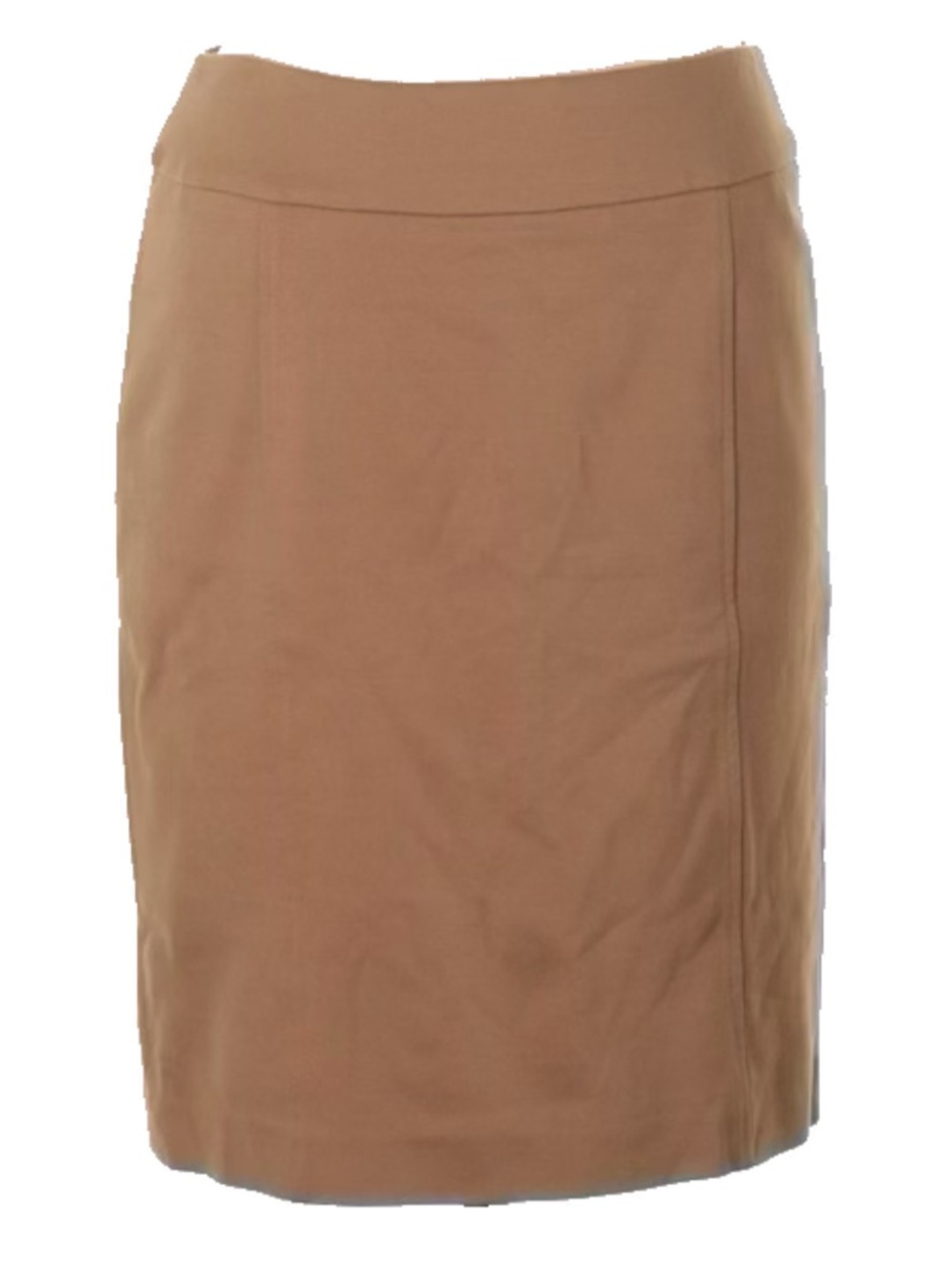 Camel Pencil Skirt - Women's Tailored Skirt